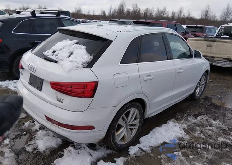 2016 Audi Q3 2.0T Premium Plus z USA, uszkodzony, nr VIN WA1EFCFS9GR019452